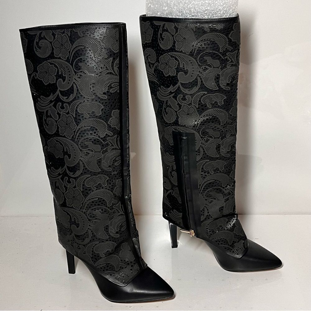 Jessica Simpson Brykia Cuffed Pointed Toe Tall Boots